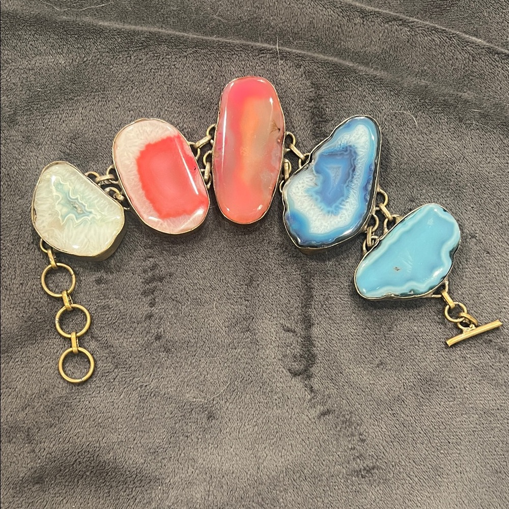 Elegant Multi-Stone Bracelet